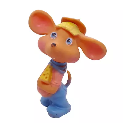 X-Rare Vintage 1968 ‘Droopy-eared’ Topo Gigio Doll/Vinyl/Toy Ed Sullivan TV Show • $120