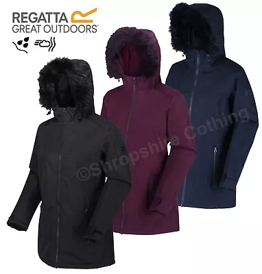 £35.95 • Buy Regatta Womens Myla Waterproof Jacket Hooded Insulated Parka Walking Coat