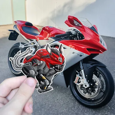 MV Agusta F4 Stickers - Set Of 3 KissCut Motorcycle Decals • $19.99