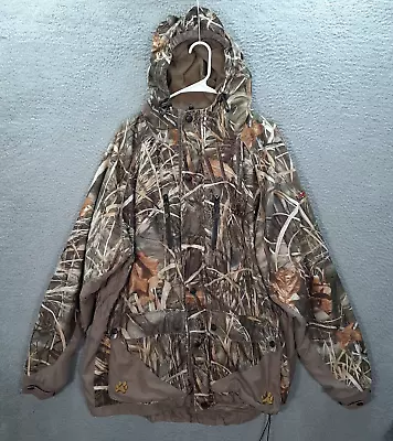 Mad Dog Jacket Adult 2XL XXL Camouflage Advantage Max 4 HD Camo Outdoors Hunting • $27.44