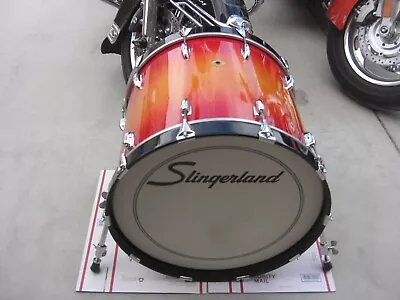 Slingerland Nashville Studioking 90s Era 22x(18) Bass Drum Cherry Burst Lacquer! • $1095