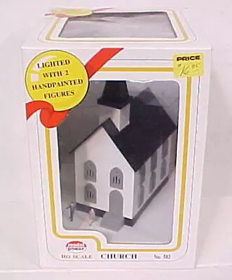 Model Power 582 HO Scale Church Built-up Lighted • $24.65