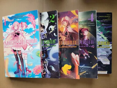Magia Record: Puella Magi Madoka Magica Side Story 1-5 Manga English • $43