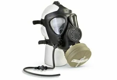 Israeli M15 Gas Mask Adult Size + Hydration Tube And 2010s NBC Filter NATO 40MM • $149.99