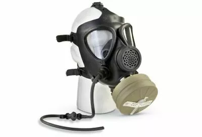 Israeli M15 Gas Mask - NBC Grade+ Hydration Tube And NBC Filter - Medium Size * • $149.99