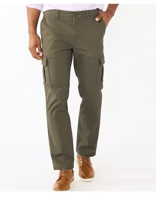 Men's Sonoma Goods For Life®Straight-Fit Cargo Pants 38x32 • $19.12