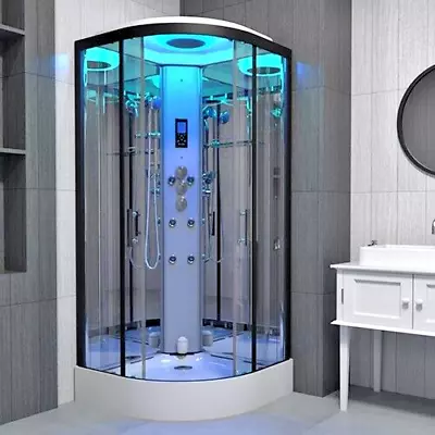 Insignia Steam Shower Cabin Enclosure Cubicle 2nd Generation 800 Mm Thermostatic • £1025
