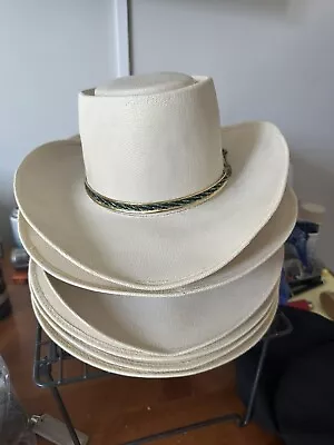 Vintage Straw Hats:   Row # And Size: #5 4- 6/78  #4 7 1/8 #3 6 3/4 #2 71/4 1# 7 • $35