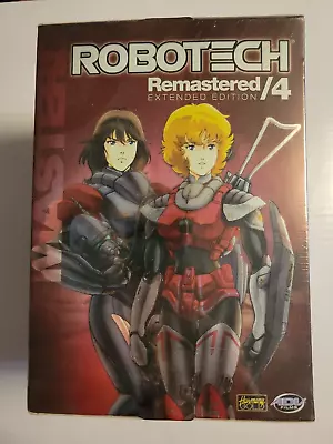 ROBOTECH REMASTERED - VOLUME 4 (The MACROSS SAGA) SEALED With ROBOTECH TOY • $17.54