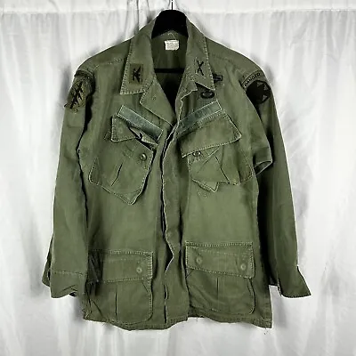 Original Patched Named Vietnam War Special Forces Tropical Jacket Colonel Ranger • $475