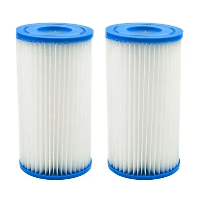 $44.72 • Buy 2X For Intex Easy Set Swimming Pool Type A/C Filter Cartridges Replacement Parts