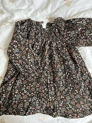 Baby Girl Dress Zara 18-24 Months ~ Lovely Floral Floaty Dress • £5