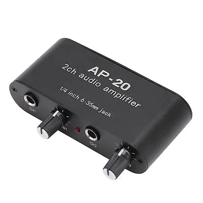 Microphone Preamp Microphone Preamp Booster Independent 2 Channel  • £21.14