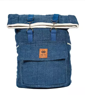 100 % Raw Hemp Larg Backpack - Sustainable And Stylish For Travel & Everyday Use • $49.99