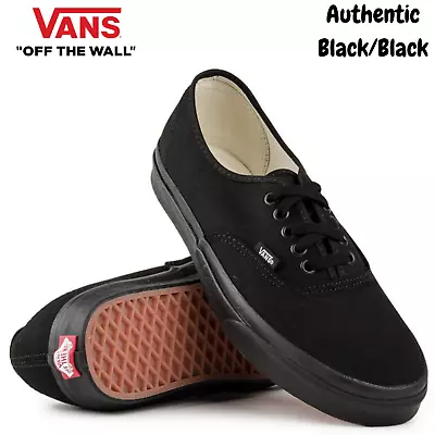 VANS Authentic Shoes Sneakers Classic Skateboard Sneakers Casual Skate Board • $89