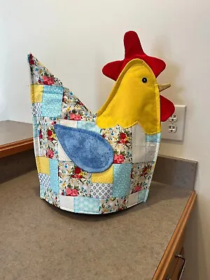 New Chicken Rooster TOASTER COVER Kitchen Appliance Cover Decor Vintage Yellow • $29