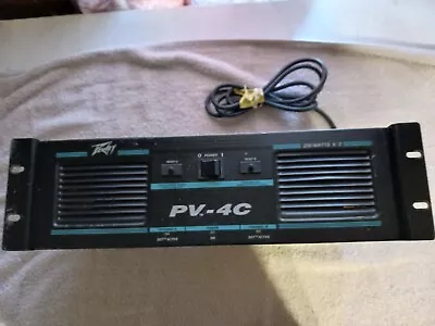 Peavey PV-4C 250x2 Power Amp • $120