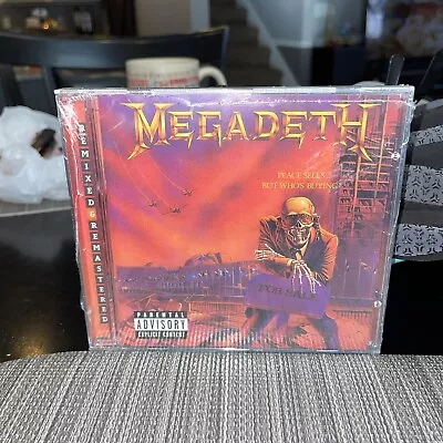 Megadeth - Peace Sells New Sealed Cd Bonus Tracks Great Price! • $11.99