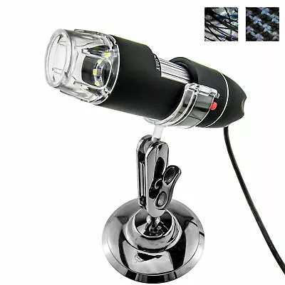 Handheld USB Digital Microscope 50X-500X LED Optical Zoom Video Camera US Stock • $19.22