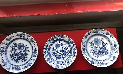 Lot 3 Antique 18th Century Meissen Plates- Excellent Condition • $66