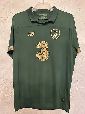 £24.99 • Buy Republic Of Ireland 2019 2020 Home New Balance Football Shirt XL