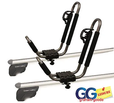 Kayak Carrier For Car Roof Rack Bars Universal Fitment Hull A Port • £69.95