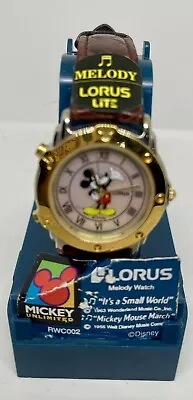 Disney’s Mickey Mouse Melody Lorus  Watch 1995 It’s A Small World • $29.99