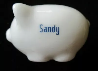 Lucky Penny Porcelain Miniature Piggy Bank - Sandy • $3.59