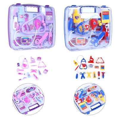 £8.29 • Buy New Doctor Dr Set Kids Medical Case Nurse Kit Carry Case Great Gift For Kids