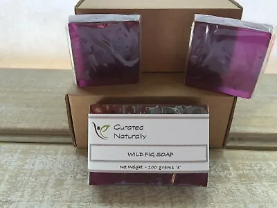 Handmade Soap Wild Fig SLS Free 100g Ideal Gift • £3.85