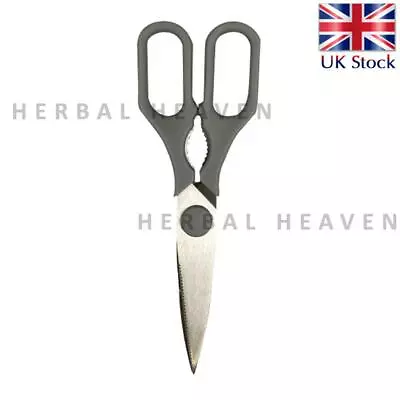 Stainless Steel Scissor Plastic Handle Craft Home Office Fabric General Purpose • £3.49