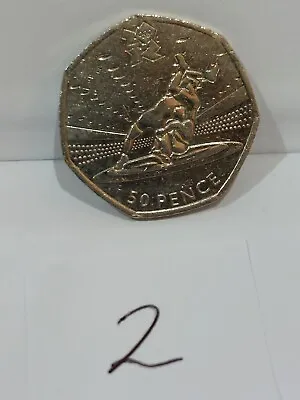  50p Olympics Wrestling Coin • £8