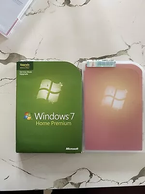 Microsoft Windows 7 Home Premium Upgrade 32 Bit & 64 Bit ** With 2 KEYS ** !! • $49.24