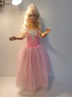 1992 Mattel My Size Barbie Life Size LARGE 3 Ft. Tall Doll 2517 • $75