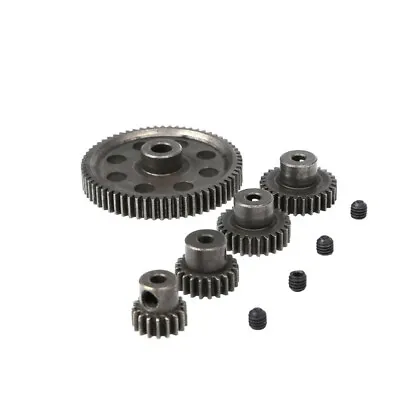 17-64T Metal Spur Differential Gear Motor Pinion Cogs Set For HSP 1/10 RC Cars • £7.67