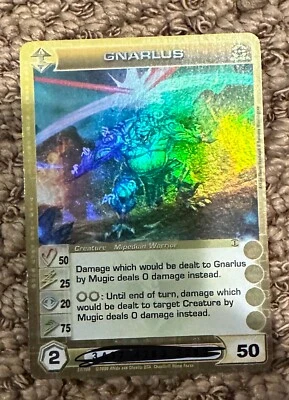 $10 • Buy Chaotic Creature Card Mipedian Super Rare Gnarlus