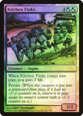 $4.49 • Buy MTG FOIL Kitchen Finks (FNM) – Promo: General Card #