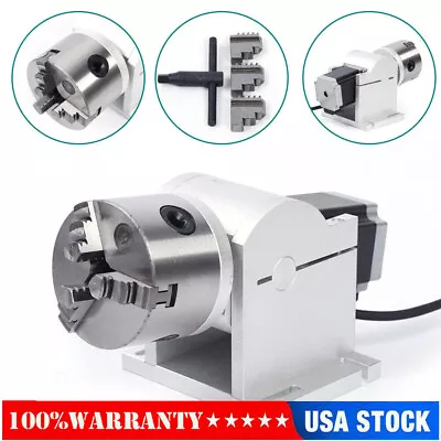 NEW Rotary Shaft Axis Attachment 80mm For Fiber Laser Marking Engraving Machine • $164.35