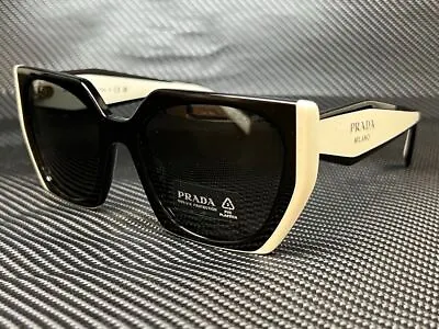 PRADA PR 15WS 09Q5S0 Black Talc Dark Grey 54 Mm Women's Sunglasses • $226.80