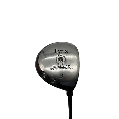 Lynx Parallax 3 Wood 15* Stock Graphite Shaft Stiff Flex RH • $61.51