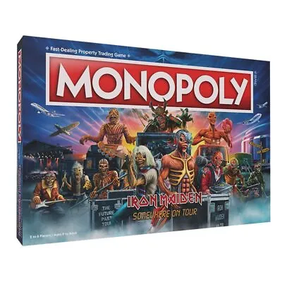 Monopoly Iron Maiden | Play As Bruce�s Lantern Guitar Amp Stack Nicko�s Dru... • $44.99