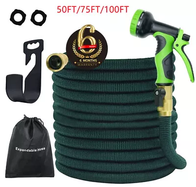 4X Stronger Deluxe Expandable Flexible Garden Hose Water Hose (50ft75ft100ft) • $26.95