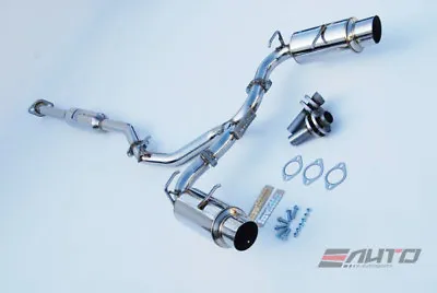 INVIDIA N1 Dual Stainless Tip Catback Exhaust For BRZ FRS GR86 Toyota 86 13-23 • $779.98