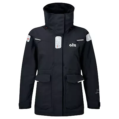 Gill Womens OS2 Offshore / Coastal Sailing Jacket 2023 - Graphite • £315