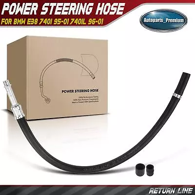 Power Steering Return Line Hose Assembly For BMW E38 740i 1995-2001 740iL 5.4L • $16.99