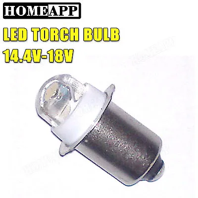 £9.87 • Buy LED Work Flash Light Torch Bulb 14.4V 18V For Makita Ryobi AEG Dewalt Hilti Fein