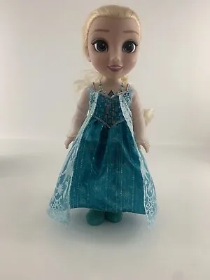 Disney Frozen Snow Glow Elsa Doll Singing English Spanish Princess 13” Toy • $17.59