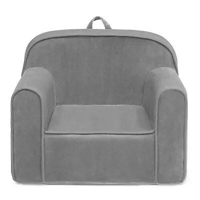 Cozee Chair For Kids For Ages 18 Months And Up Grey Mink Velvet. • $58.87