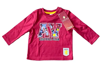 £9.59 • Buy Aston Villa Football Pyjamas (Size 3-6m) Baby Camo AVFC Set - New
