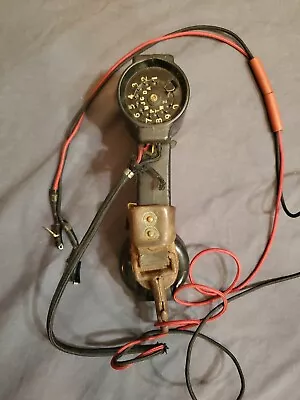 Vintage Western Electric Bell System Rotary Hand Dial Butt Set Lineman Test Tool • $20